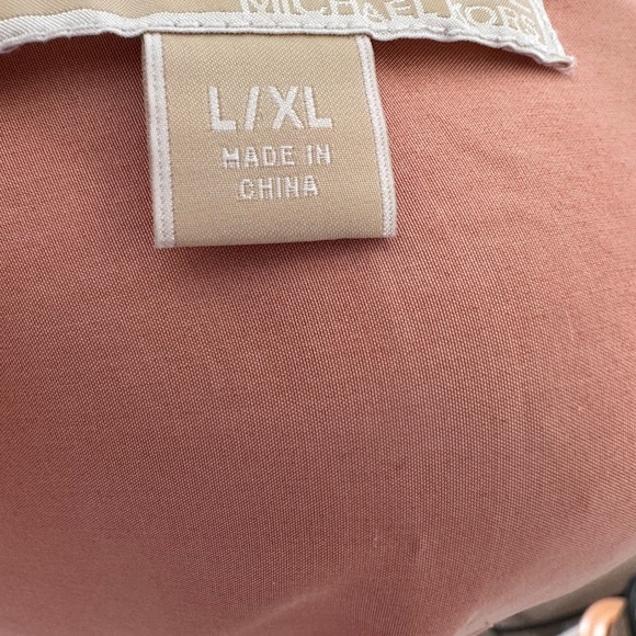 MICHAEL Michael Kors Orange and Cream Kaftan - Picture 6 of 7